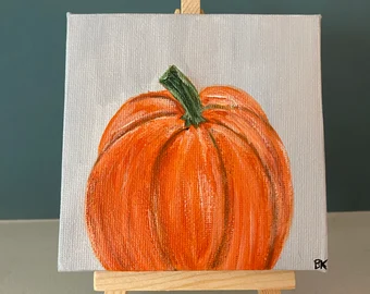 Image of pumpkin art