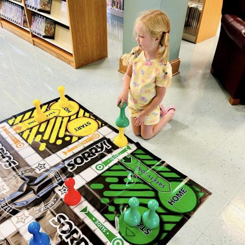 Image of kid playing Sorry
