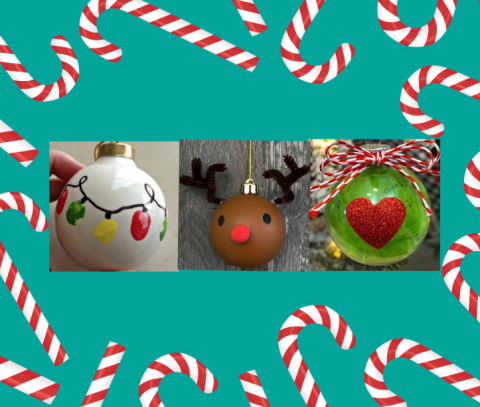 Image of Christmas ornaments
