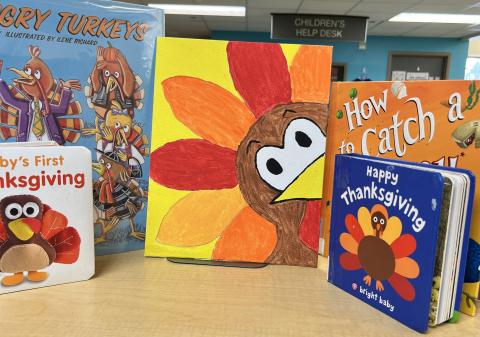 Image of turkey painting