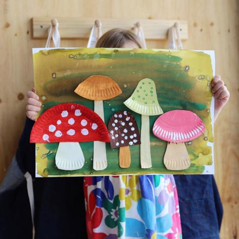 Image of mushroom art