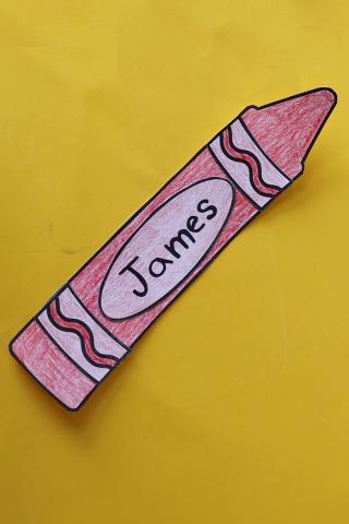 Image of crayon craft