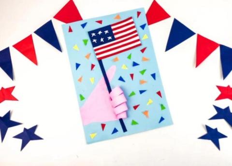 Image of Veterans Day craft