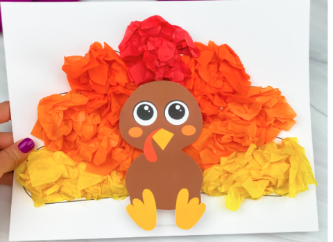 Image of turkey craft