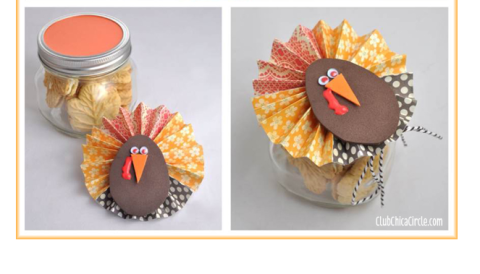 Image of turkey treat jar