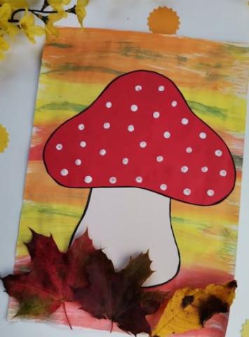 Image of mushroom art