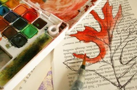 Image of mixed media art