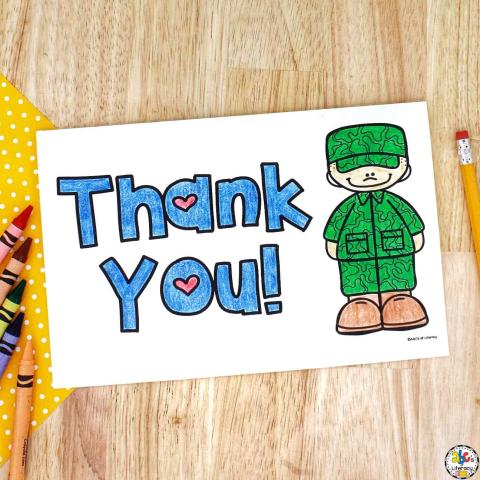 Image of Veterans Day card