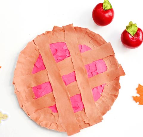 Image of apple pie craft