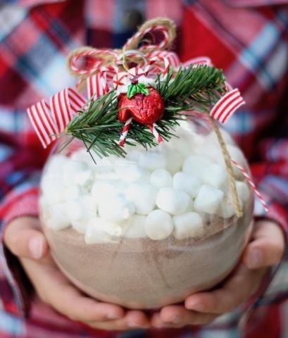 Image of hot cocoa ornament