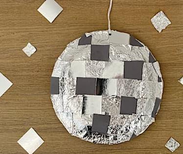 Image of disco ball craft