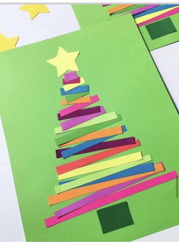 Image of Christmas tree craft