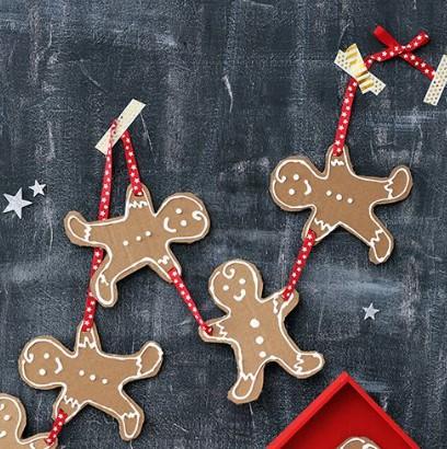 Image of gingerbread garland