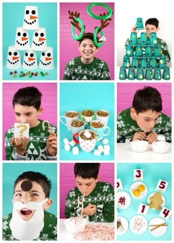 Image of holiday minute to win it games