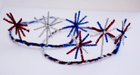 Image of sparkler crown