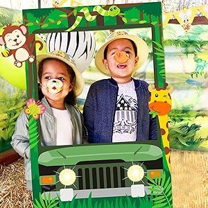 Image of safari photo op