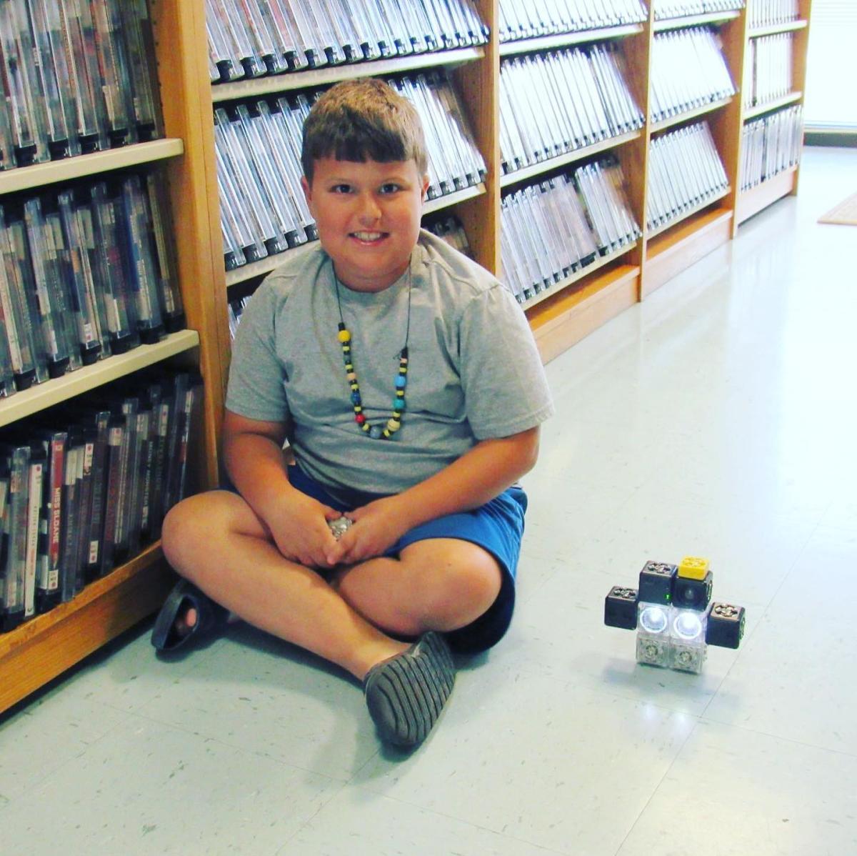 Image of child playing with Cubelets