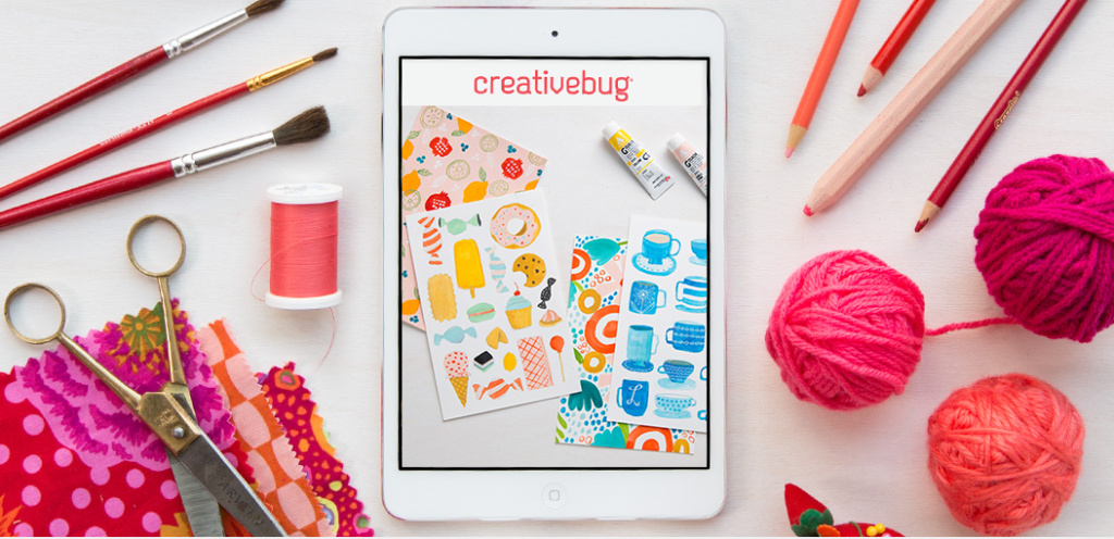 Image of Creativebug app