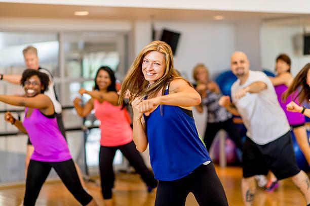 Image of people working out