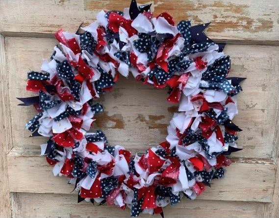 Image of 4th of July wreath