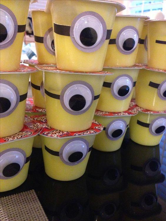 Image of Minion pudding