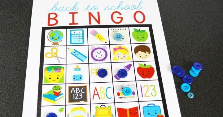 Image of back to school bingo