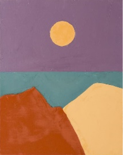 Image of minimalist landscape art