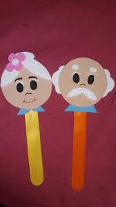 Image of grandparent puppets