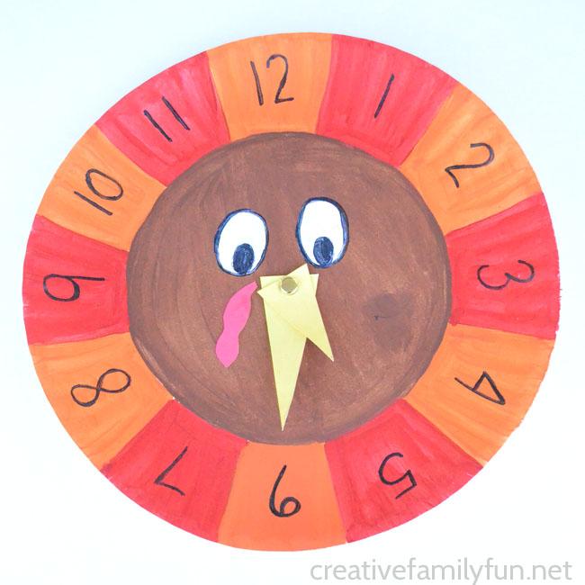 Image of turkey clock