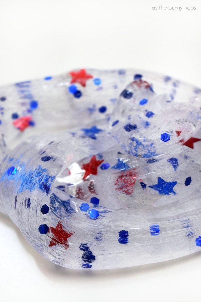 Image of patriotic slime