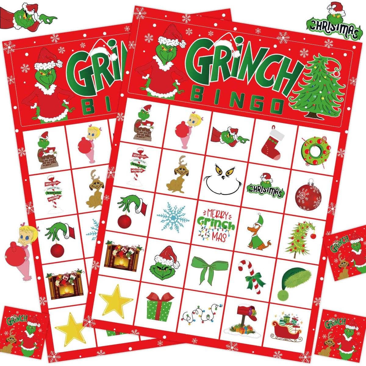 Image of Grinch bingo