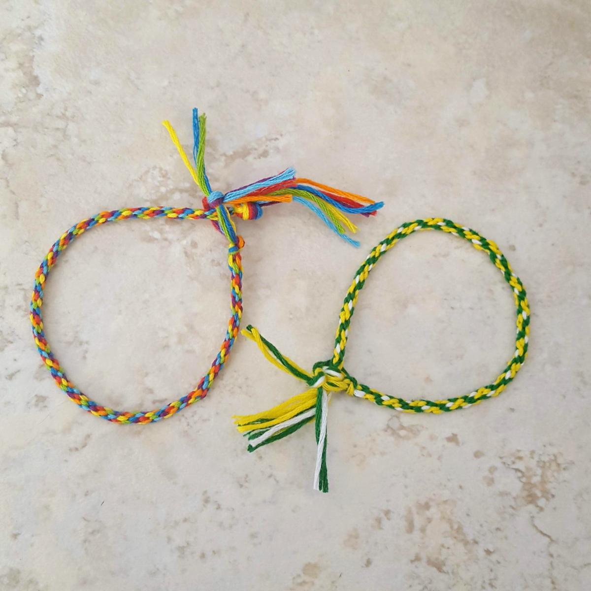 Image of friendship bracelets