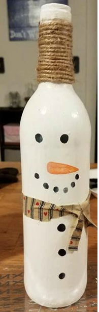 Image of snowman bottle