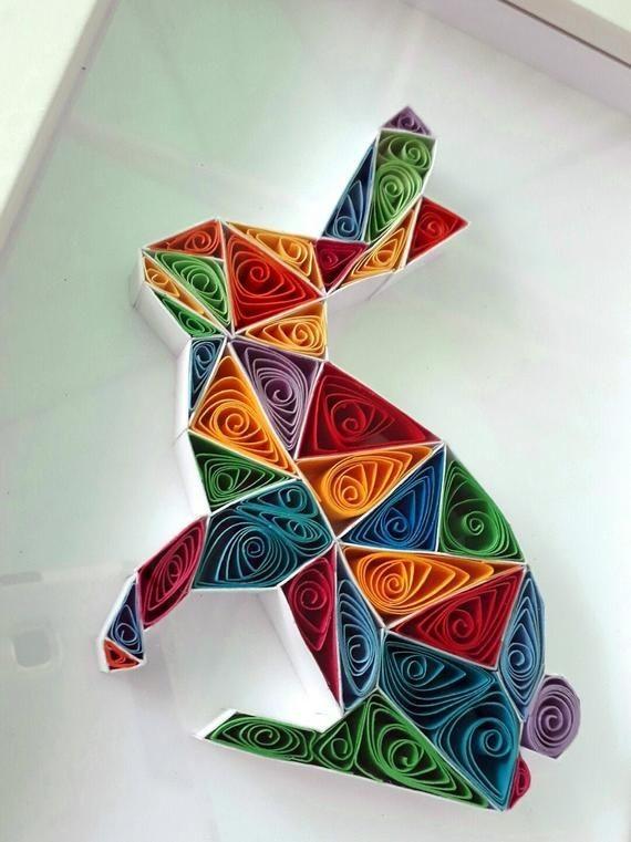 Image of quilled bunny