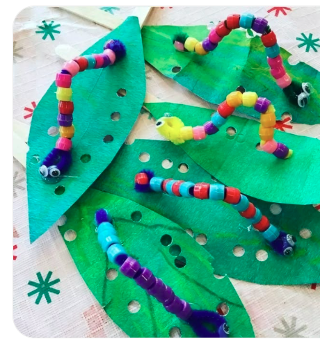 Image of caterpillar on a leaf