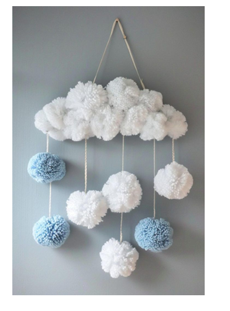 Image of pom pom clouds