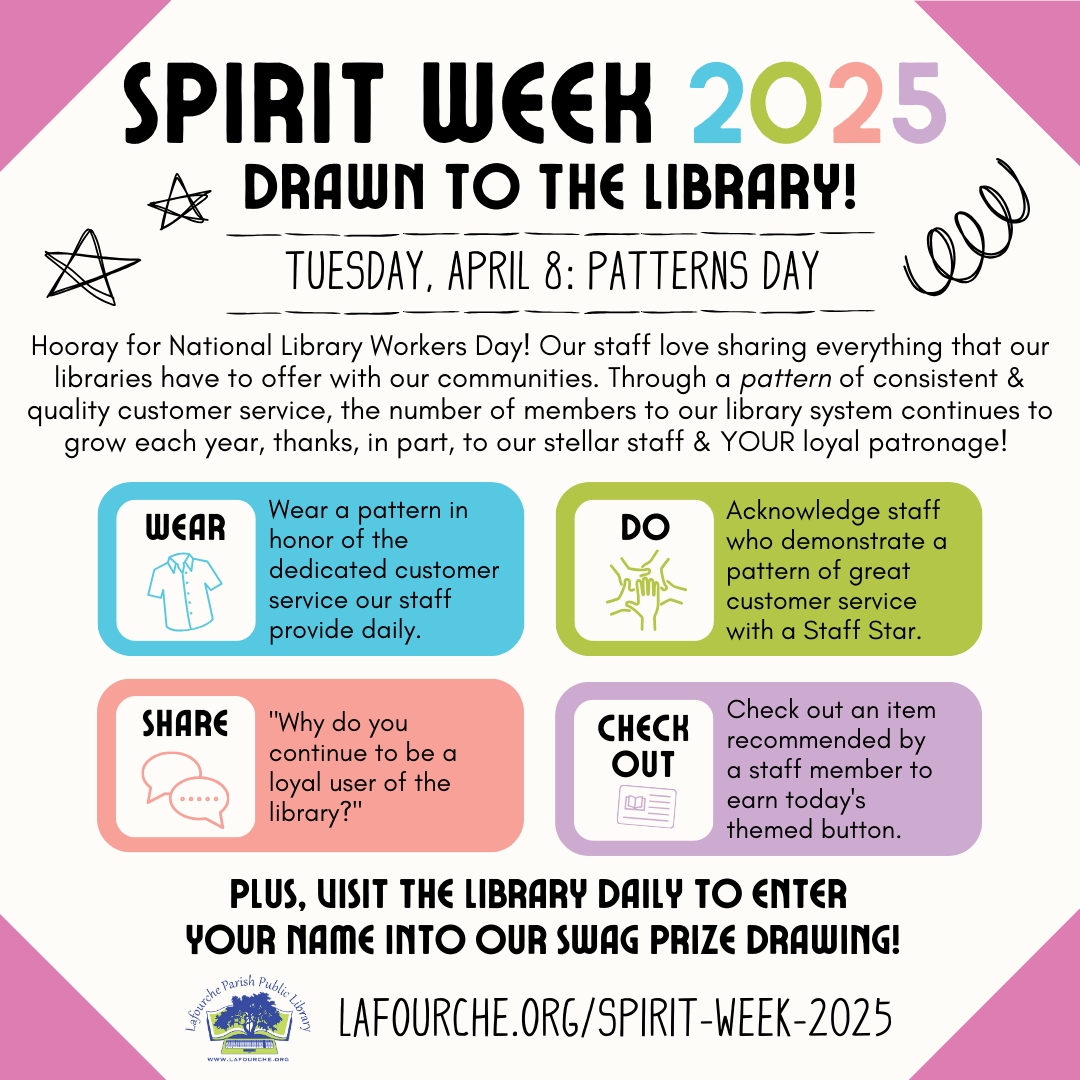 Image of Spirit Week flyer