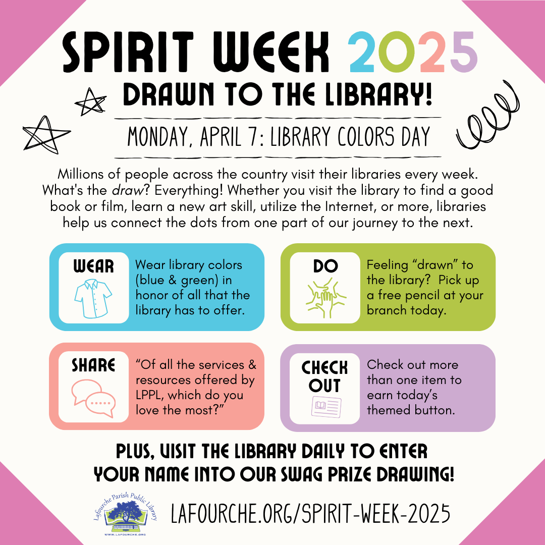 Image of Spirit Week flyer