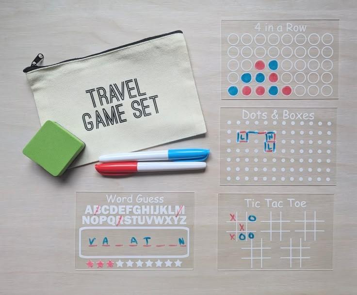Image of travel game set