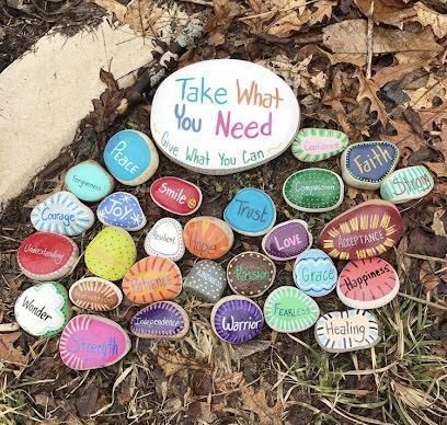 Image of painted rocks