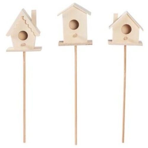 Image of birdhouse stake