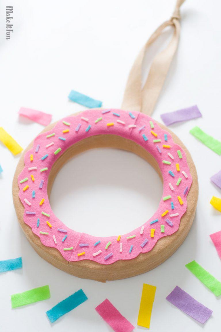 Image of donut wreath