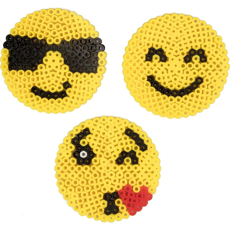 Image of perler bead emoji