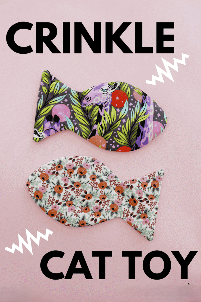 Image of crinkle cat toy
