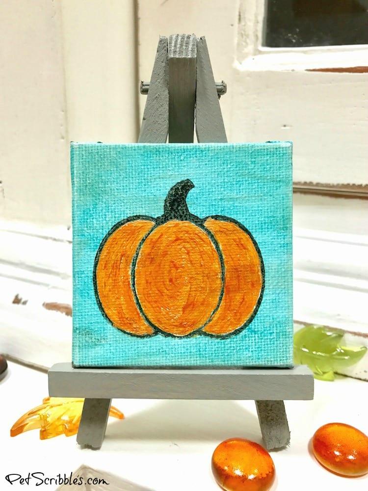 Image of pumpkin painting