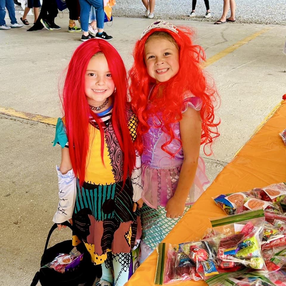 Image of trick or treaters