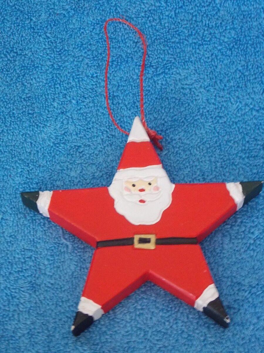 Image of santa ornament