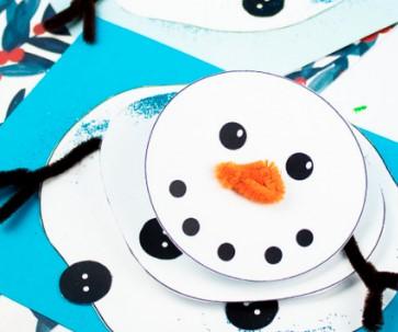 Image of melting snowman