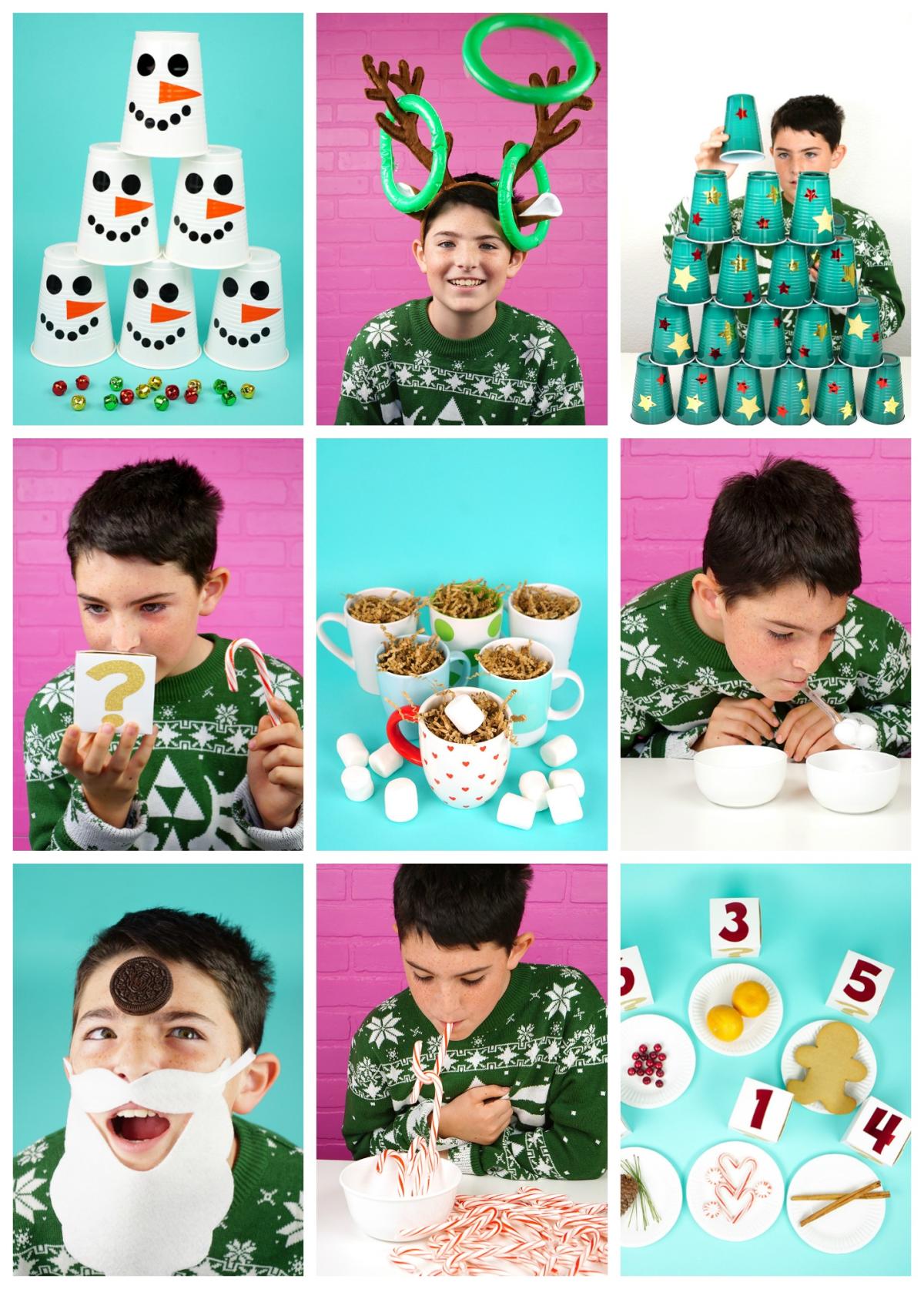 Image of holiday minute to win it games