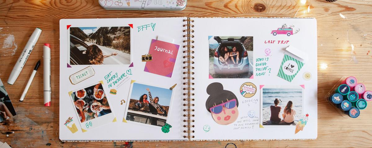 Image of scrapbook